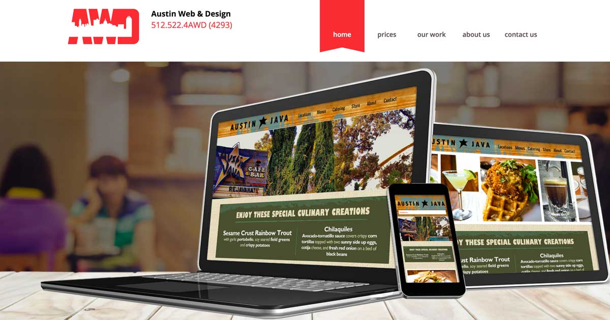 Austin Web Design | Affordable, Professional, WordPress, & E-Commerce.