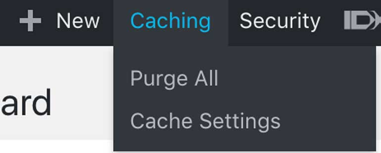 HostMonster caching options