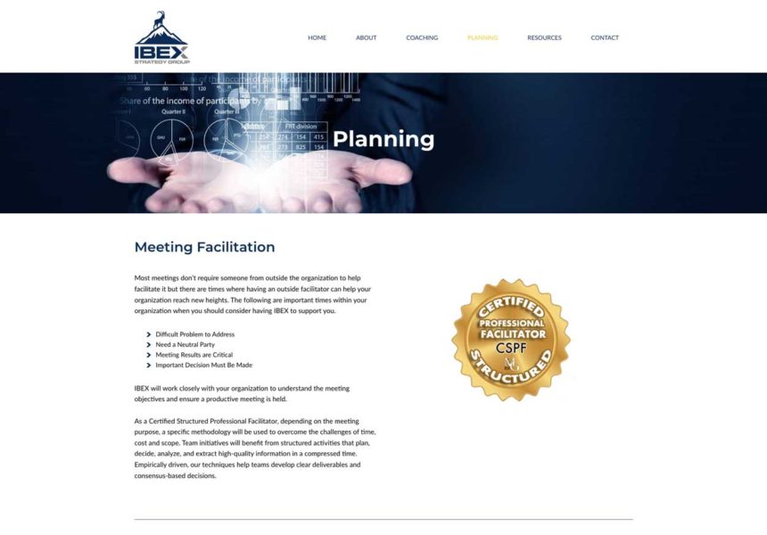 Consulting Industry Website