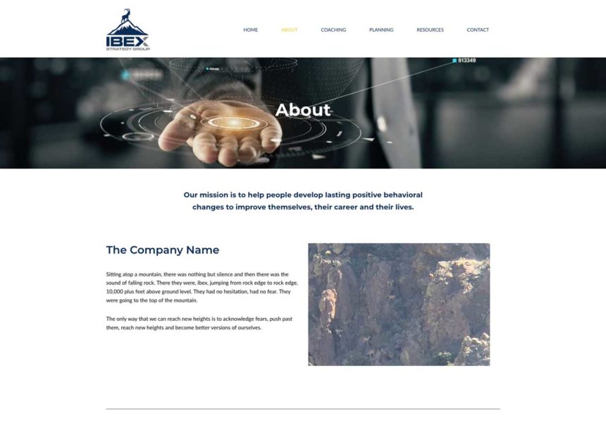 Consulting Industry Website