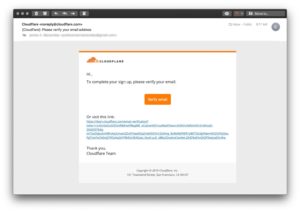 Web Design Clients - Cloudflare Setup Step 2