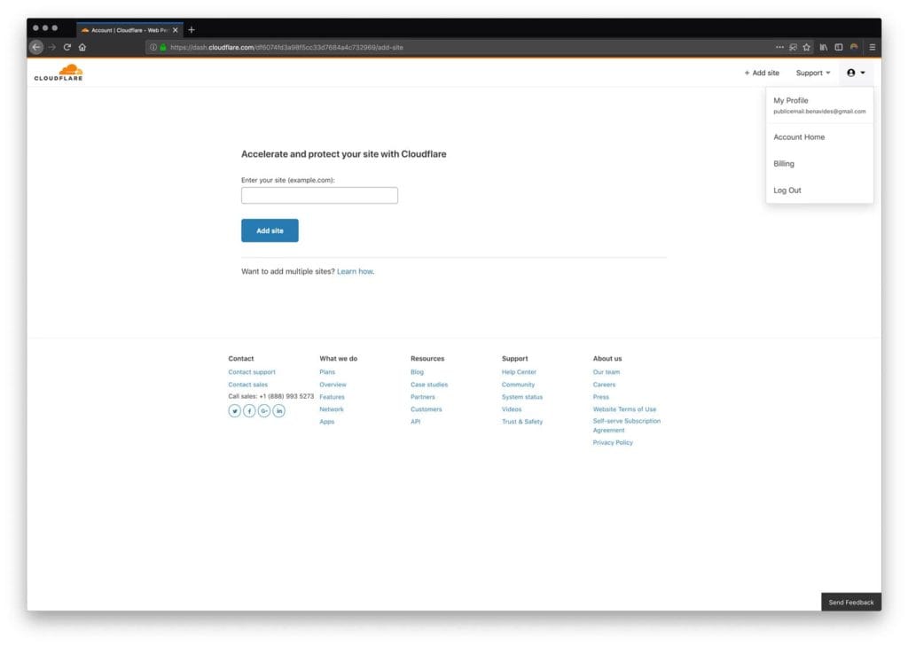 Web Design Clients - Cloudflare Setup Step 3