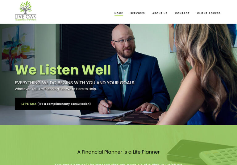 Bee Cave Web Design - Financial Market