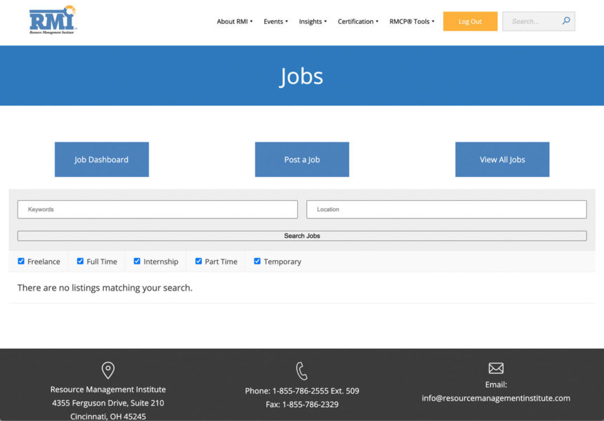 resource-management-institute-jobs-dashboard