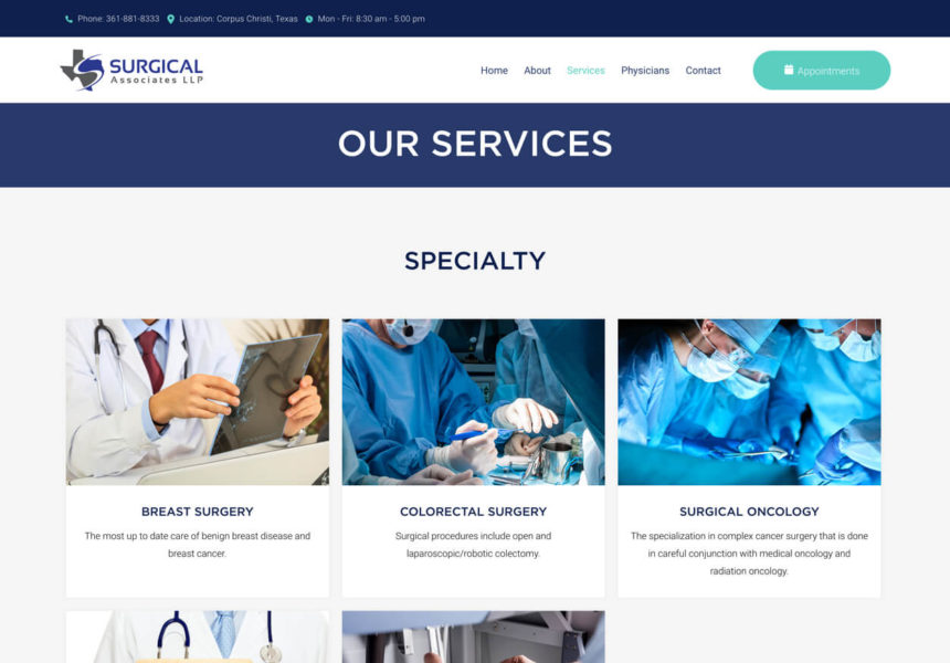 corpus-christi-web-design-medical-industry-website-4