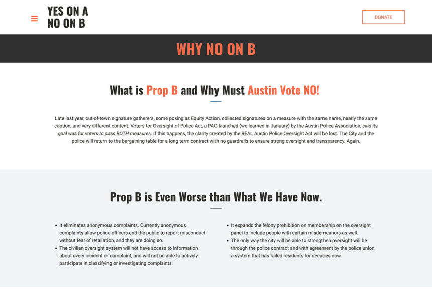 austin-web-design-commnuity-organizer-website-political-action-3