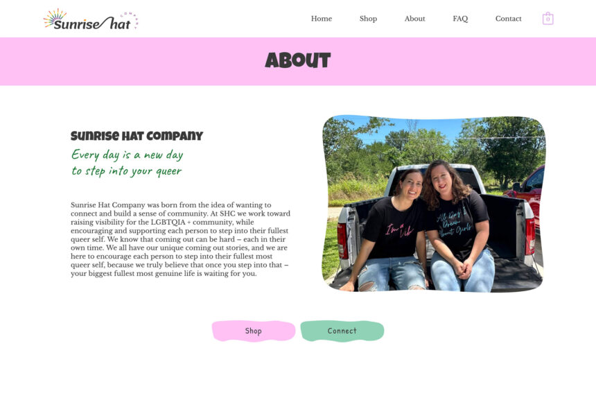 austin-web-design-clothing-company-LGBTQIA-pride-apparel-about-website