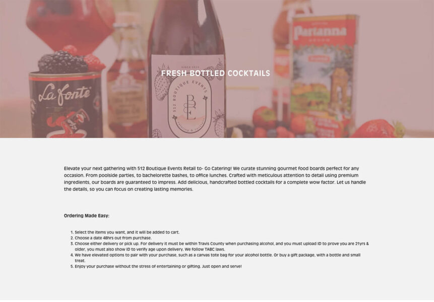 austin-web-design-catering-bars-culinary-shopify-ecommerce-website-4