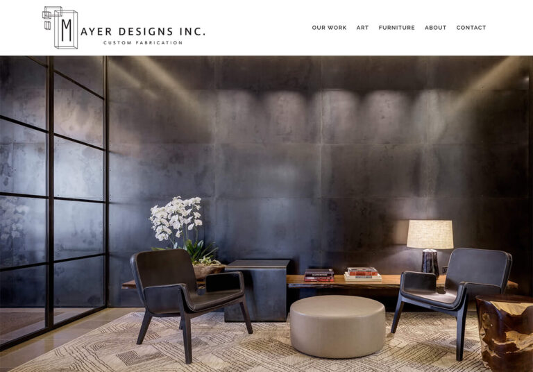 Seattle Web Design: Metal Fabrication Website