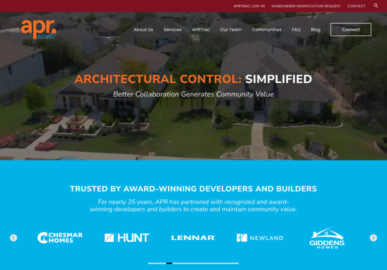 Architectural Control Website