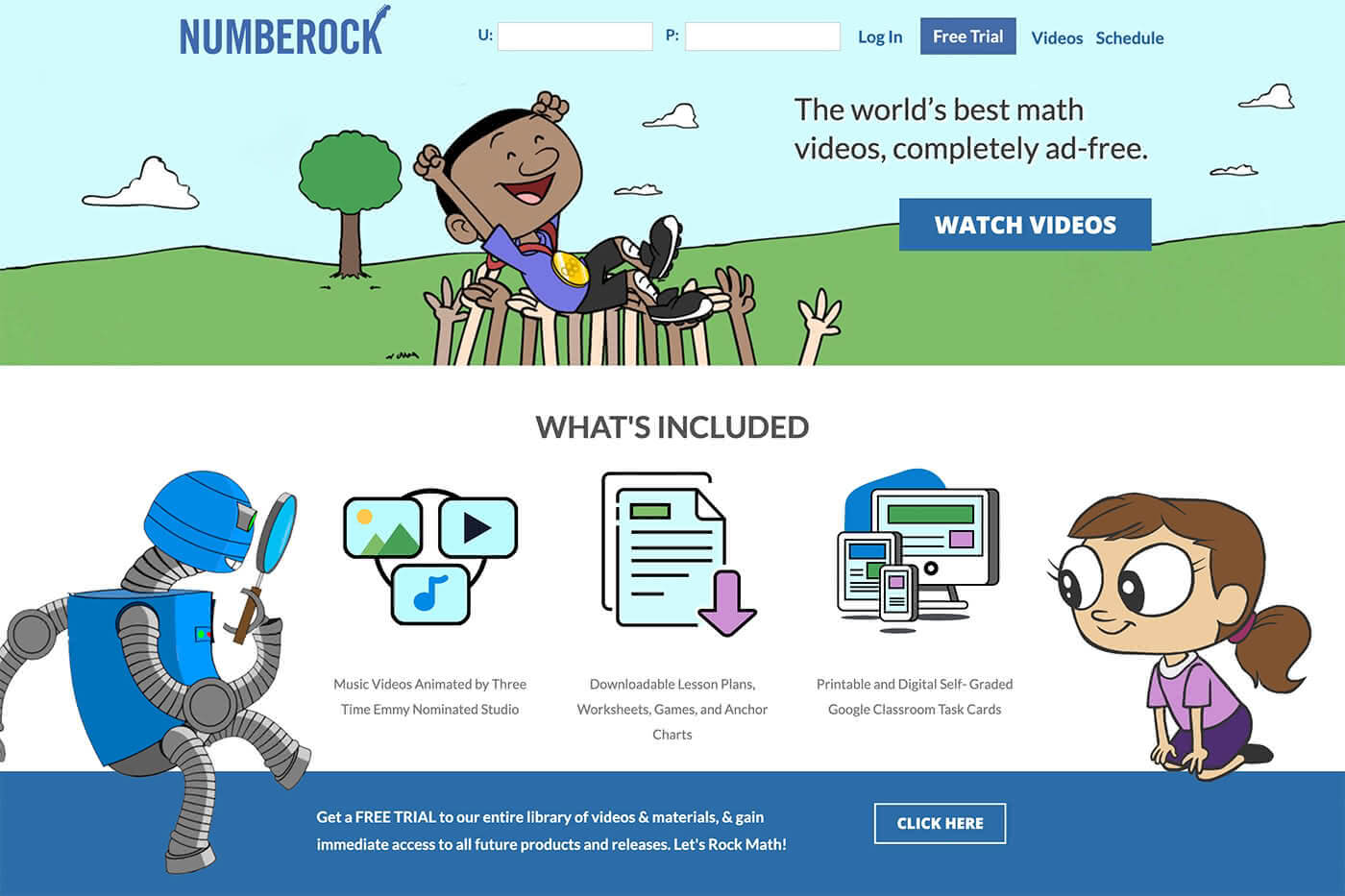 Austin Web and Design Client: Numberock eCommerce Education Website