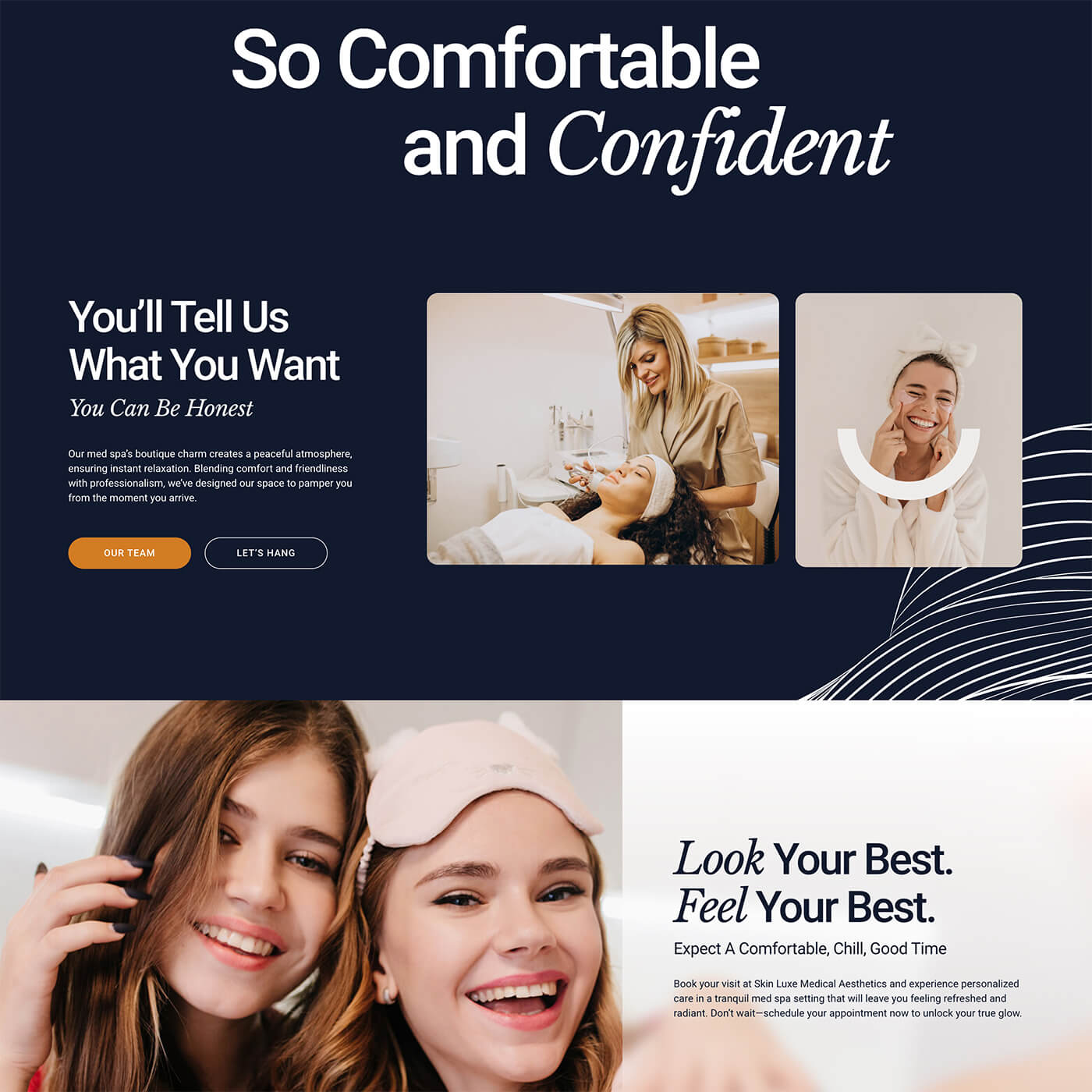 Salado & Belton Web Design: MedSpa Website Project