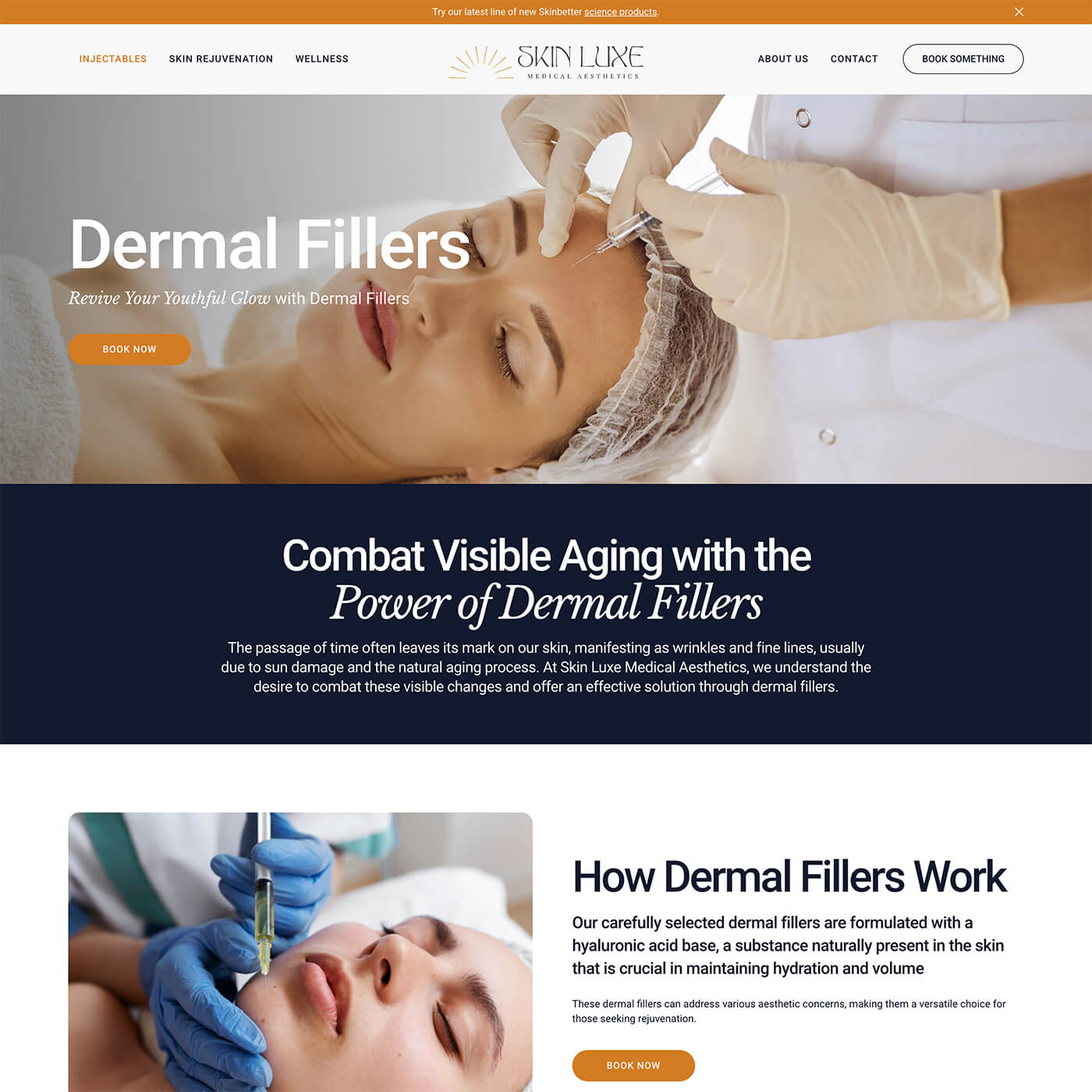 Salado & Belton Web Design: MedSpa Website Project