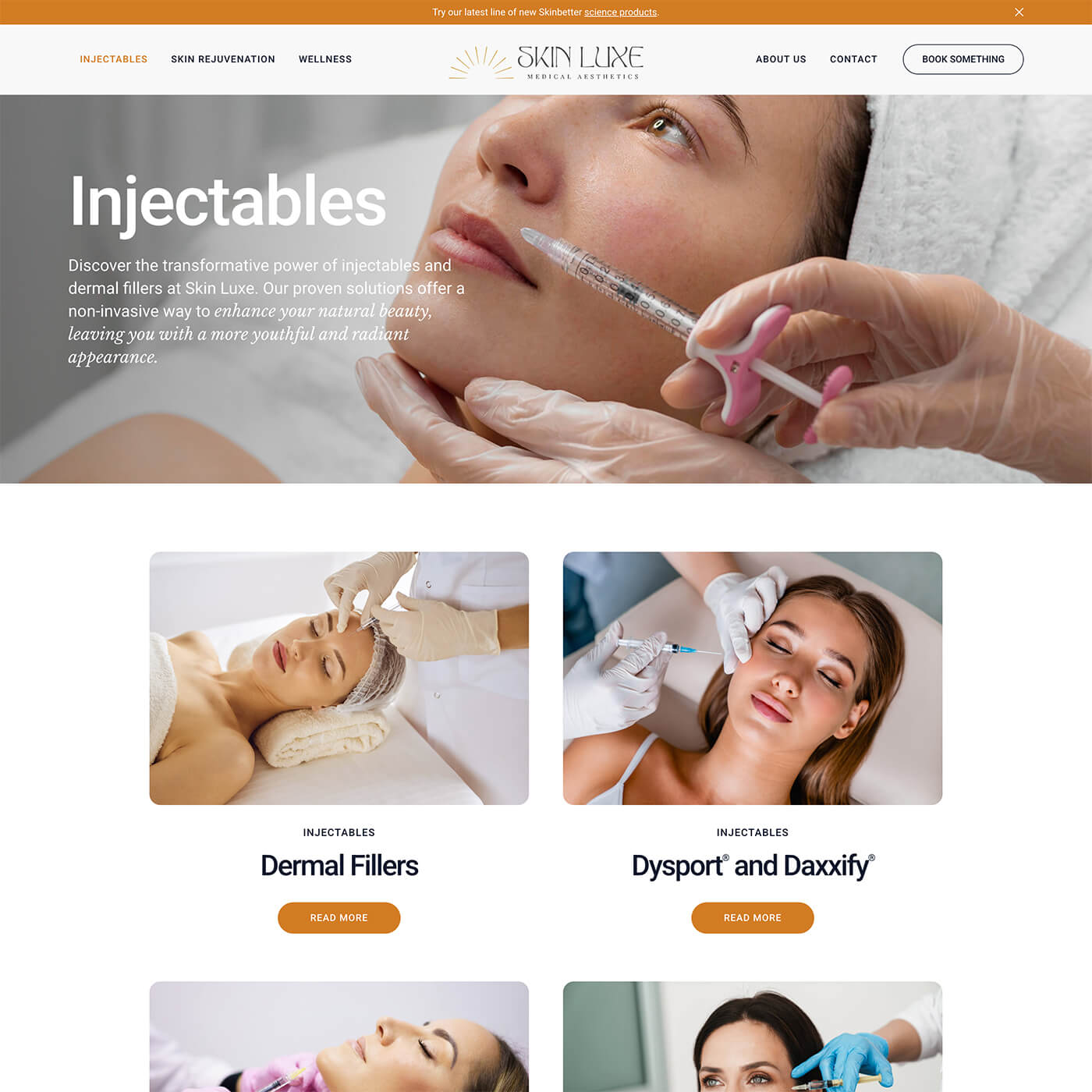 Salado & Belton Web Design: MedSpa Website Project