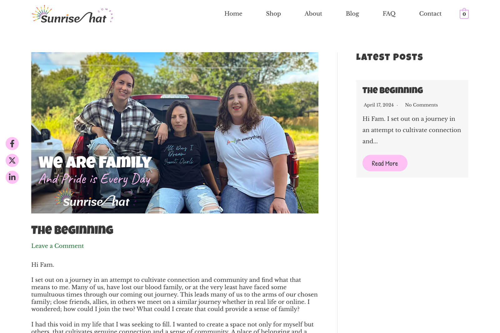 Austin Web and Design Website Project: Ecommerce, online store, retail clothing