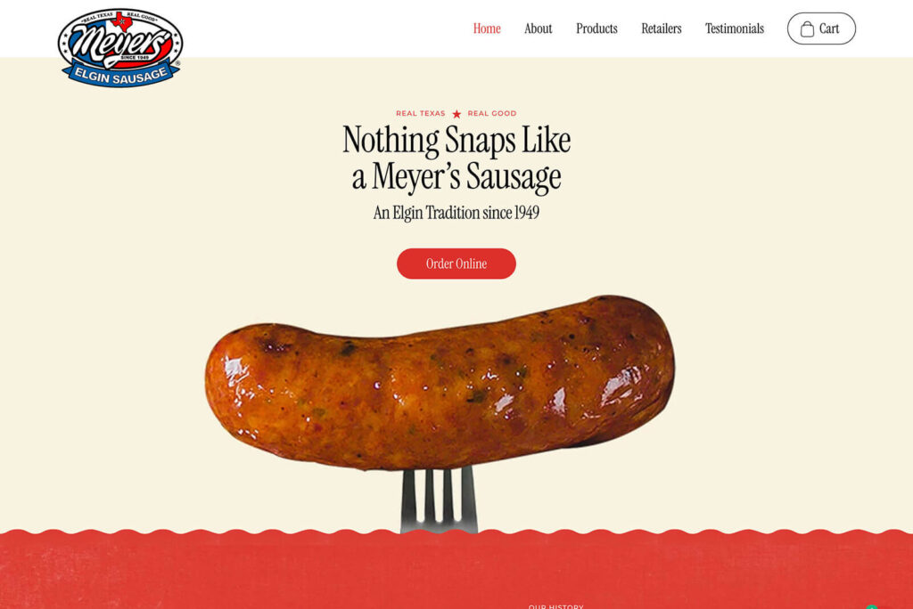 Custom WooCommerce website redesign by Austin Web & Design featuring responsive WordPress development and modern eCommerce navigation.